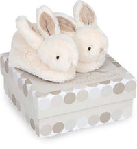 Coffret chaussons bébé Lapin Bonbon Taupe 0-6mois - Mode Bébé Claye