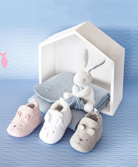 Coffret chaussons Bébé roses - 0/6 mois - Mode Bébé Claye