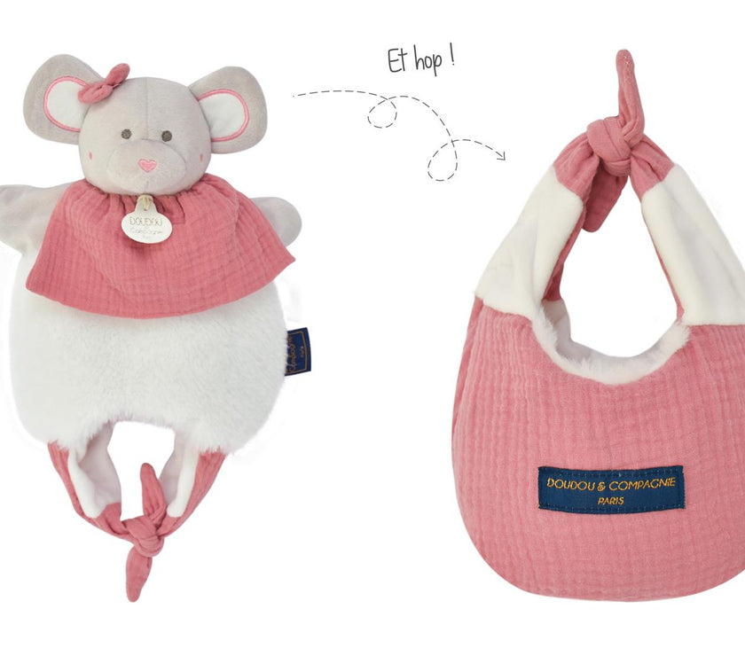 Doudou  Amusette Souris grise - Mode Bébé Claye