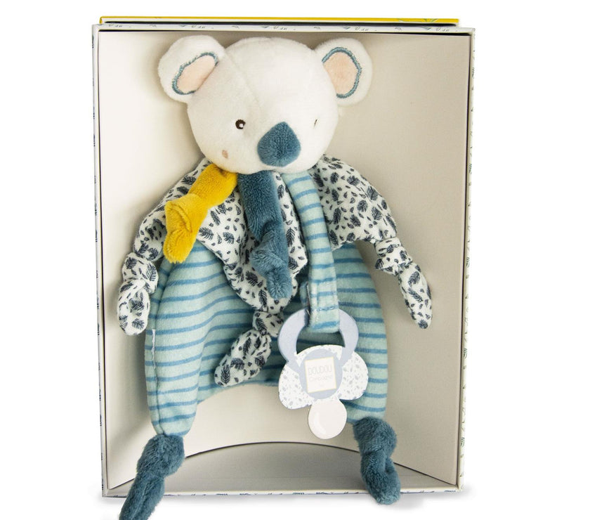 Doudou attache-sucette Koala - Mode Bébé Claye