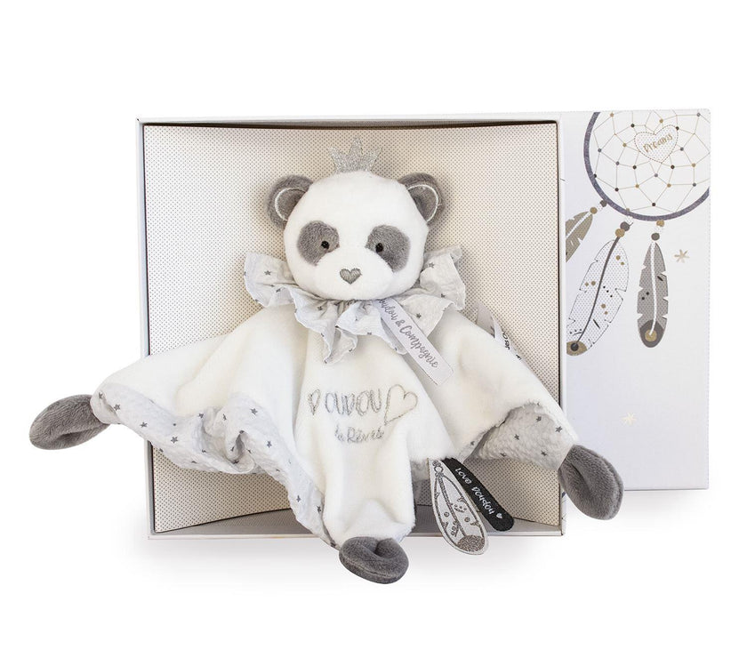 Doudou Attrape-rêve Panda  20cm - Mode Bébé Claye