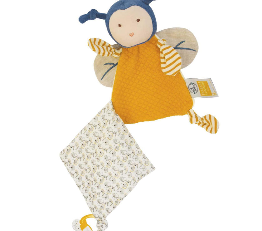 Doudou et Compagnie Doudou attache-sucette Pollen - Mode Bébé Claye