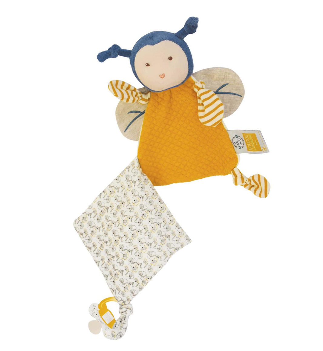 Doudou et Compagnie Doudou attache-sucette Pollen - Mode Bébé Claye