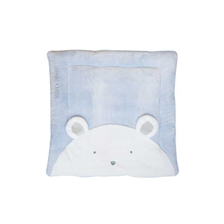 Doudou et Compagnie Tapis de parc Tapidou Ours bleu - Mode Bébé Claye