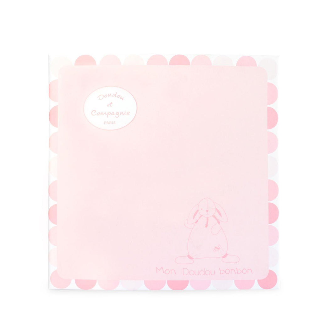 Doudou Lapin Bonbon Rose - Mode Bébé Claye