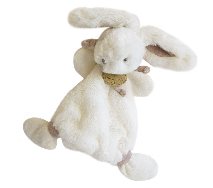 Doudou Lapin Bonbon Taupe - Mode Bébé Claye