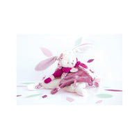Doudou Lapin Cerise  Rose - Mode Bébé Claye