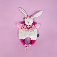 Doudou Lapin marionnette AMUSETTE - Mode Bébé Claye