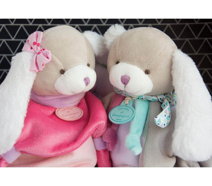 Doudou marionnette Toopi Le Chien Girl - Mode Bébé Claye