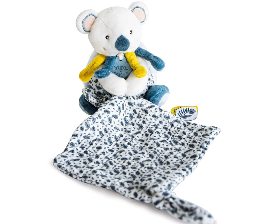 Pantin avec doudou YOCA le Koala - Mode Bébé Claye