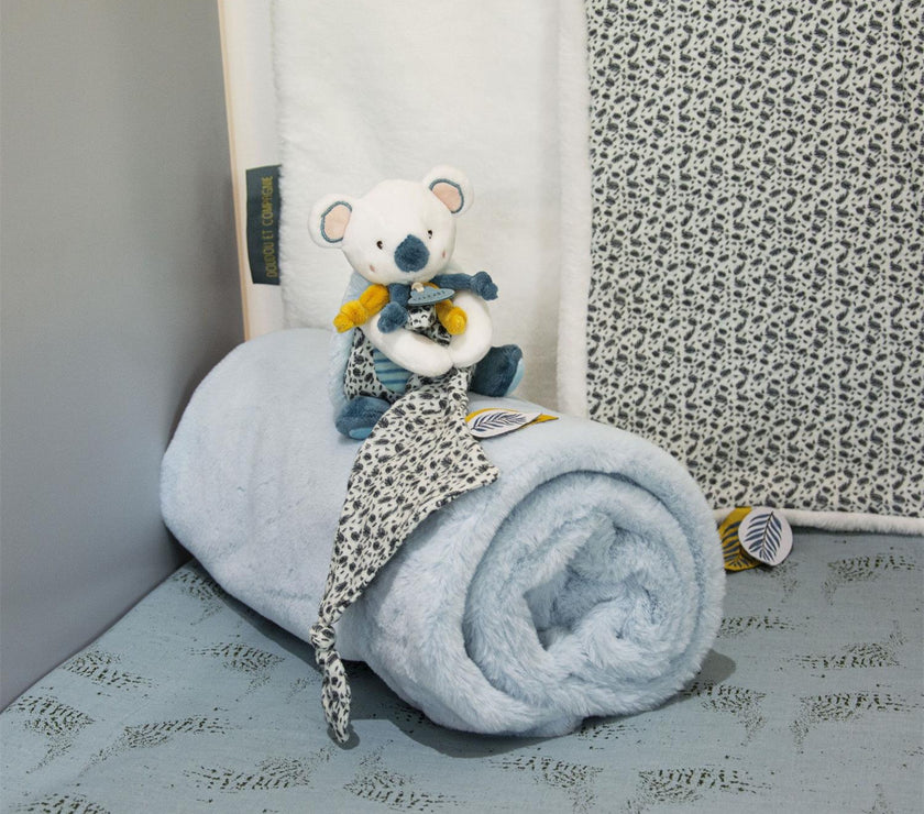 Pantin avec doudou YOCA le Koala - Mode Bébé Claye