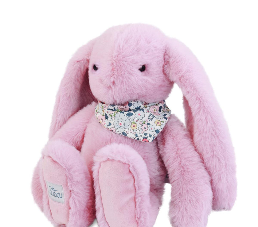 Peluche LAPIN FLEURETTE -Grenadine 35 cm - Mode Bébé Claye
