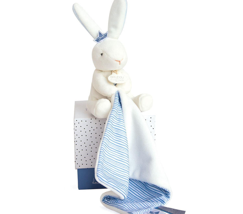 Peluche Lapin Matelot avec doudou - Mode Bébé Claye