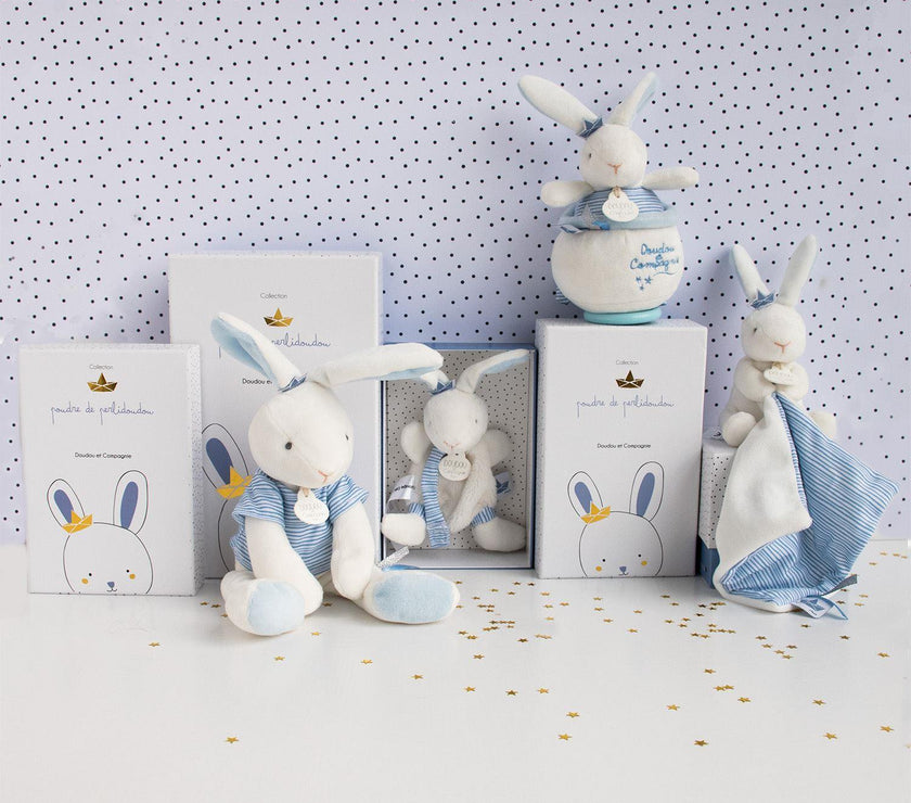 Peluche Lapin Matelot avec doudou - Mode Bébé Claye