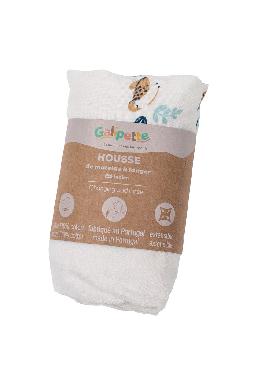HOUSSE MATELAS À LANGER OISEAUX - Mode Bébé Claye