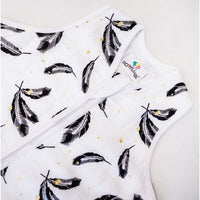 Gigoteuse été bambou 0-6 mois plumes