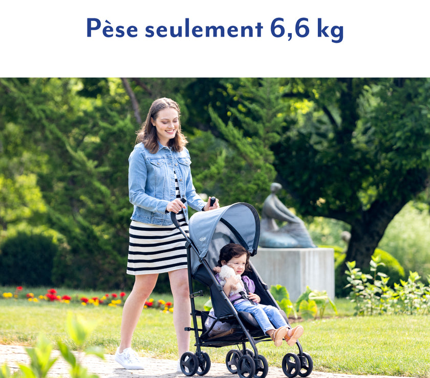 Poussette canne EZLite™ Rose - Mode Bébé Claye