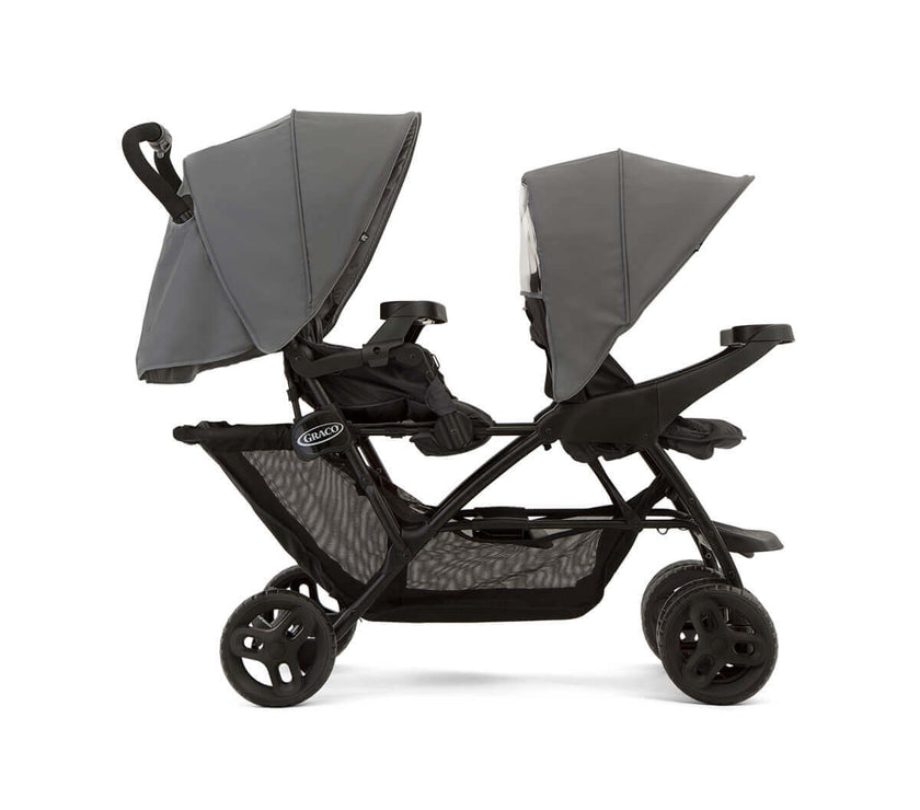 Poussette Double Stadium Duo Titanium - Mode Bébé Claye