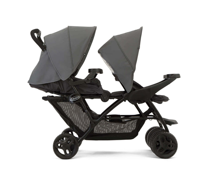 Poussette Double Stadium Duo Titanium - Mode Bébé Claye
