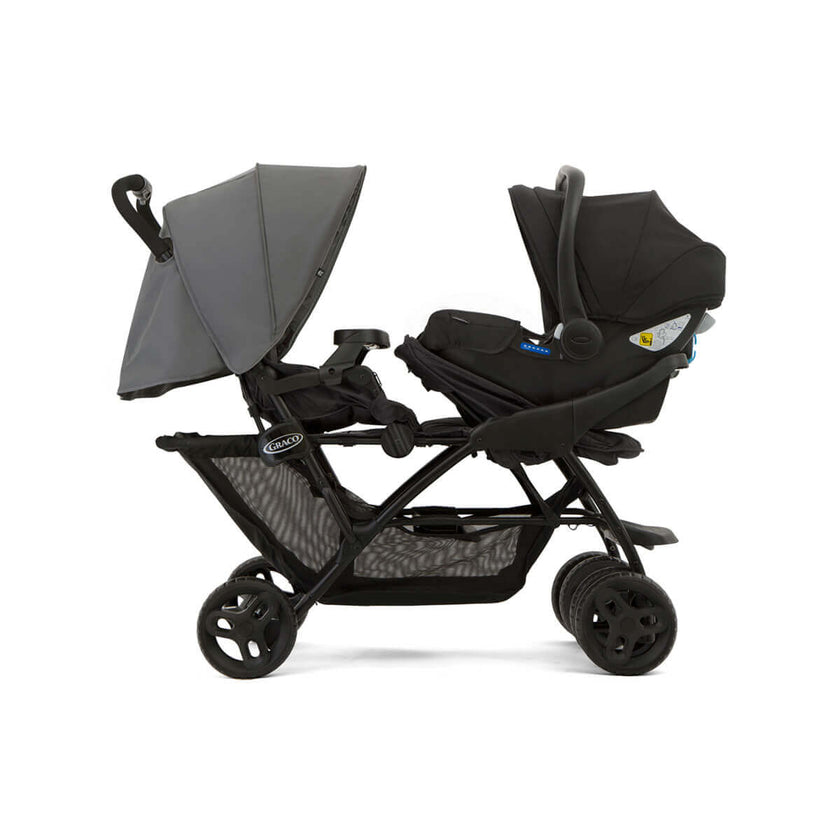 Poussette Double Stadium Duo Titanium - Mode Bébé Claye