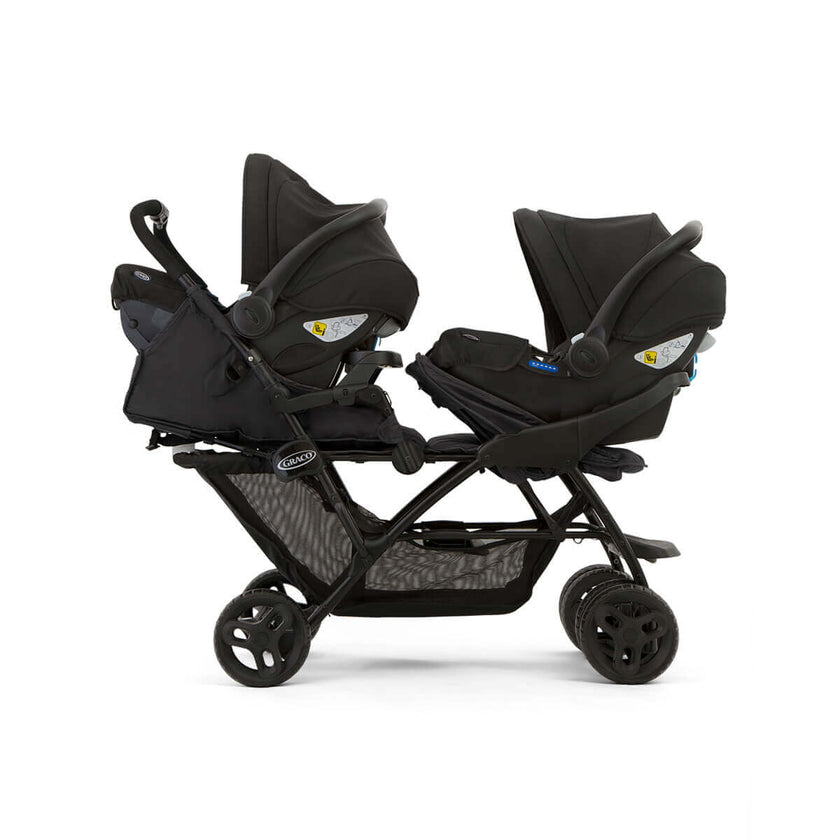 Poussette Double Stadium Duo Titanium - Mode Bébé Claye