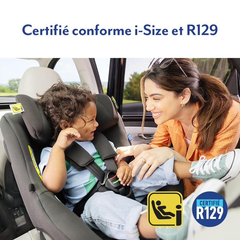 Siège-Auto 0+/1 SnugGo R129 Midnight - Mode Bébé Claye