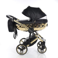 Poussette Junama Handcraft - Noir/Or
