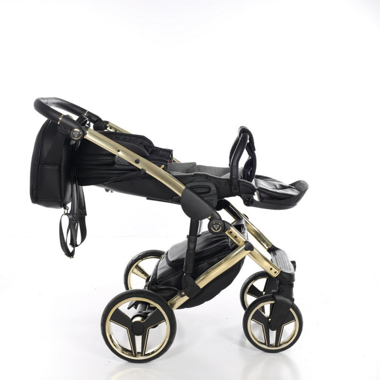 Poussette Junama Handcraft - Noir/Or