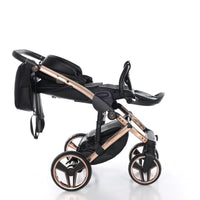 Poussette Junama Handcraft - Noir/Or Rose