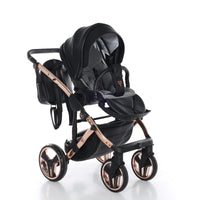 Poussette Junama Handcraft - Noir/Or Rose