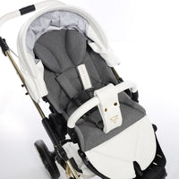 Poussette Junama Handcraft - Blanc/Or