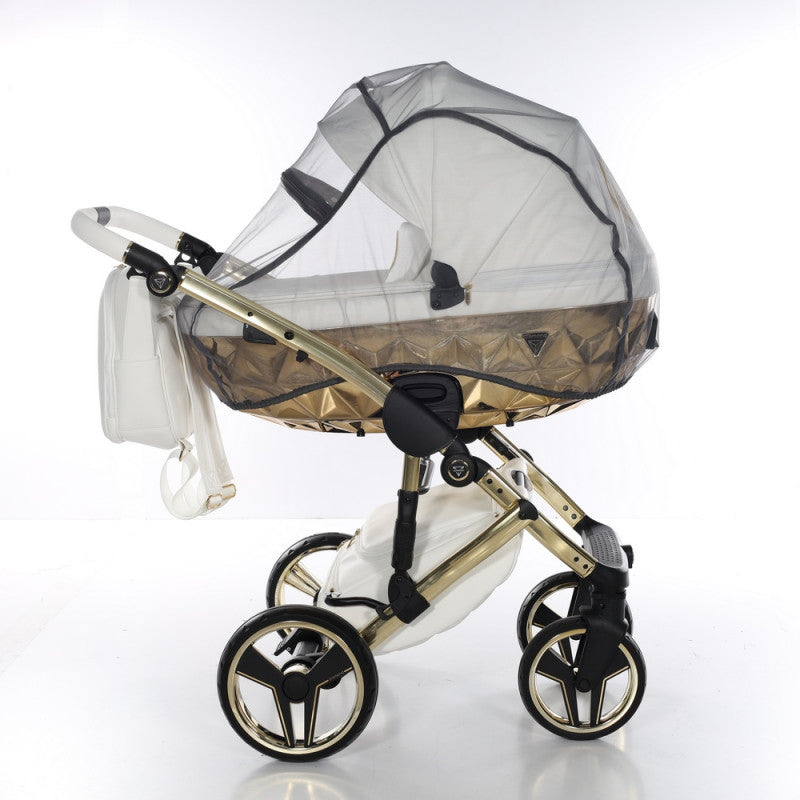 Poussette Junama Handcraft - Blanc/Or