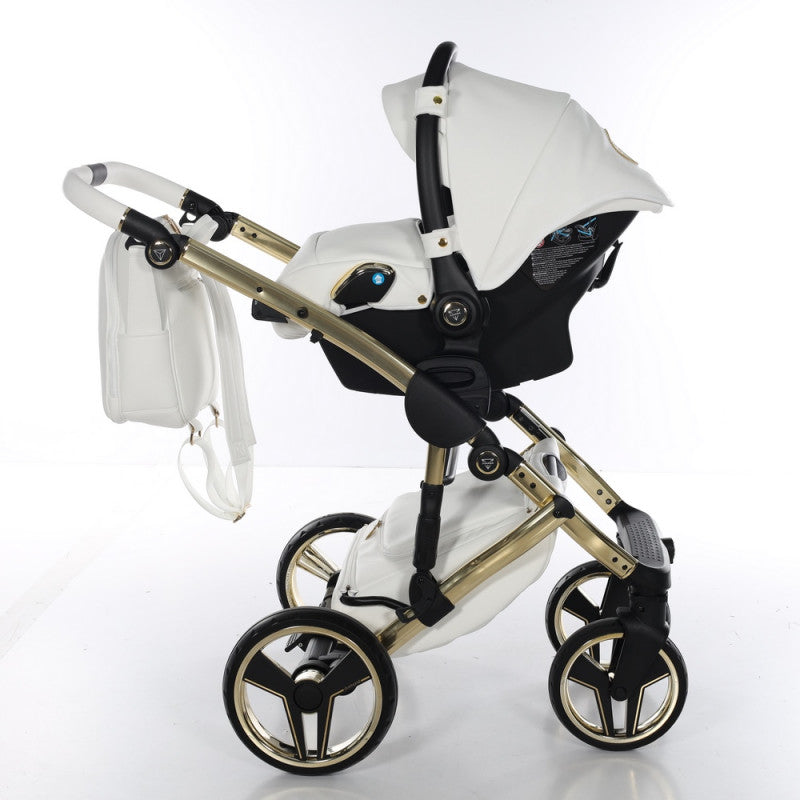 Poussette Junama Handcraft - Blanc/Or