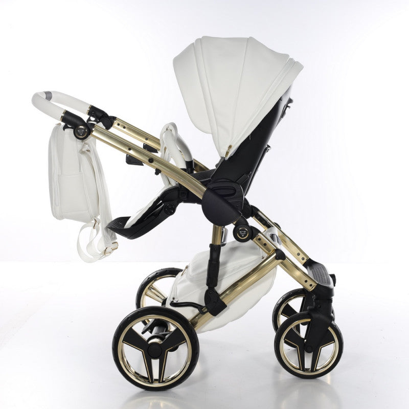 Poussette Junama Handcraft - Blanc/Or