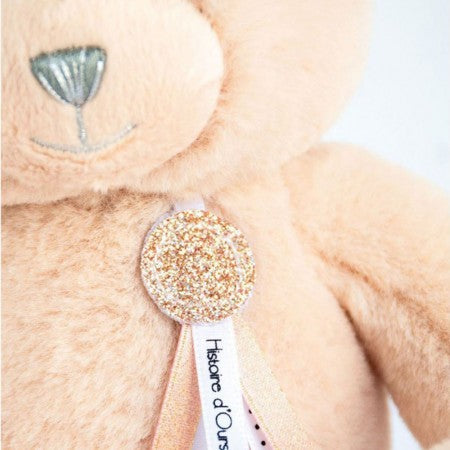 Doudou et Compagnie - OURS CHARMS - BEIGE 24 CM - Mode Bébé Claye