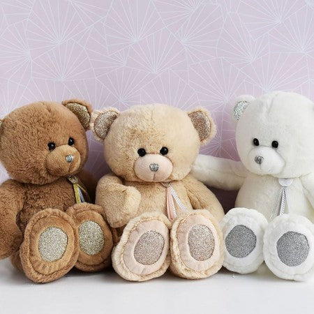 Doudou et Compagnie - OURS CHARMS - MARRON CLAIR 24 CM - Mode Bébé Claye