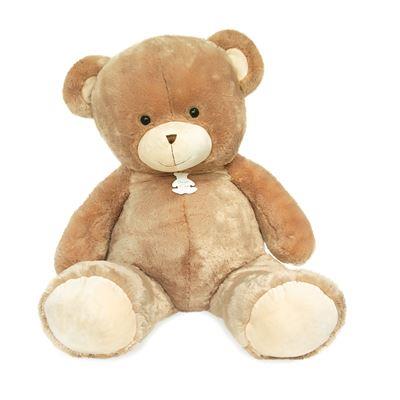 Histoire d'Ours Ours Bellydou - champagne 110cm - Mode Bébé Claye