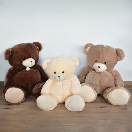 Histoire d Ours Peluche Ours Bellydou Marron 90 cm - Mode Bébé Claye