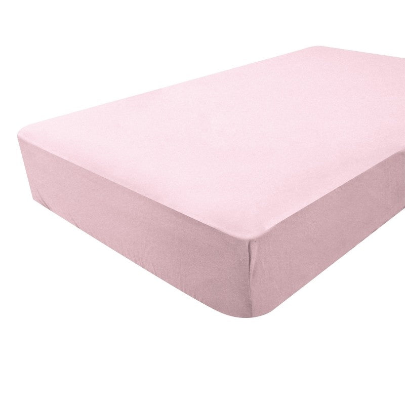 Drap housse pour lit de bébé – 60×120 cm / Rose - Mode Bébé Claye