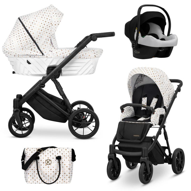 IVENTO Trio Stroller White