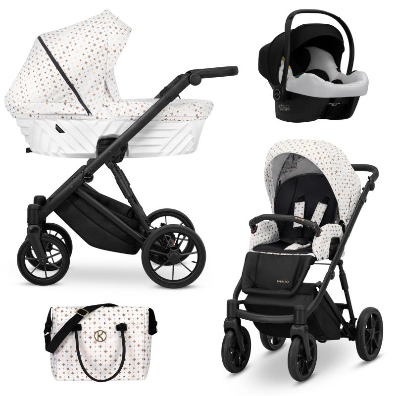 IVENTO Trio Stroller White