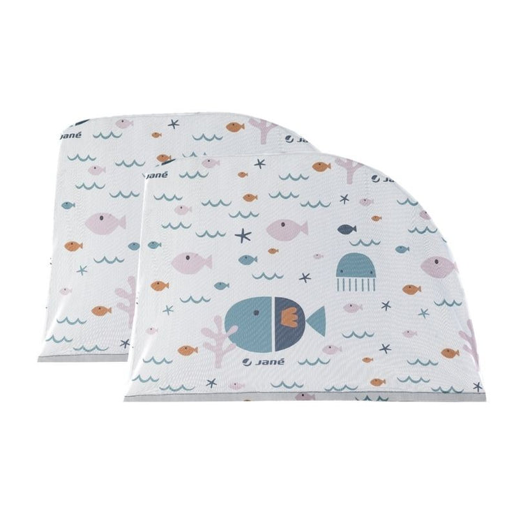 Pare-soleil de voiture pour bébé Window sock XL Lazuli blue - Mode Bébé Claye