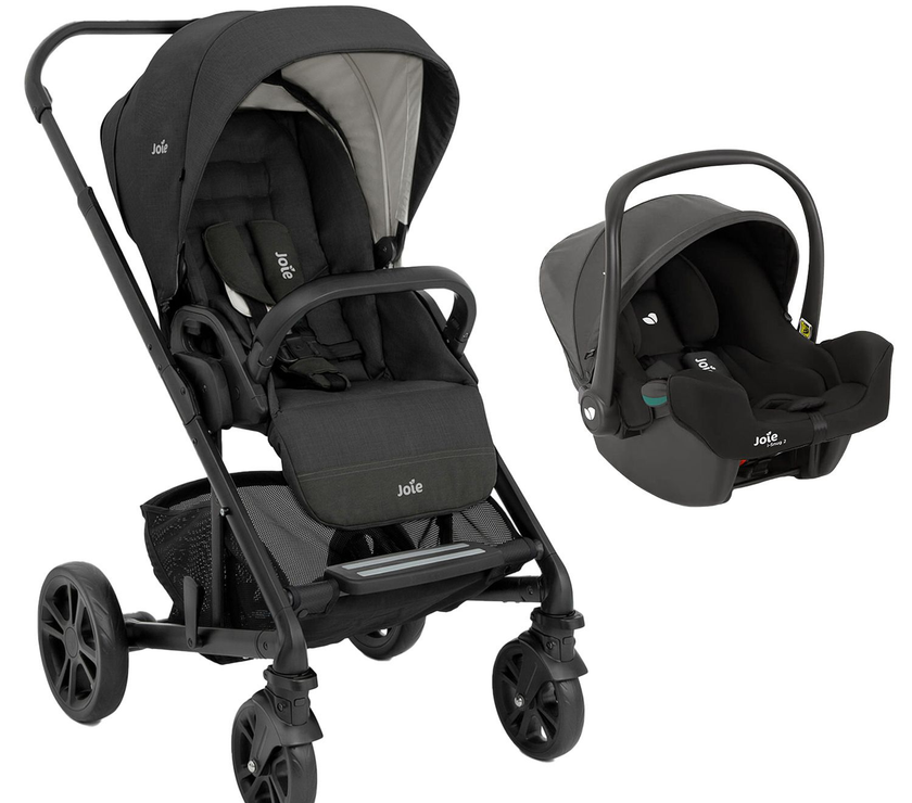 Poussette Duo Chrome + i-Snug 2 - Shale - Mode Bébé Claye