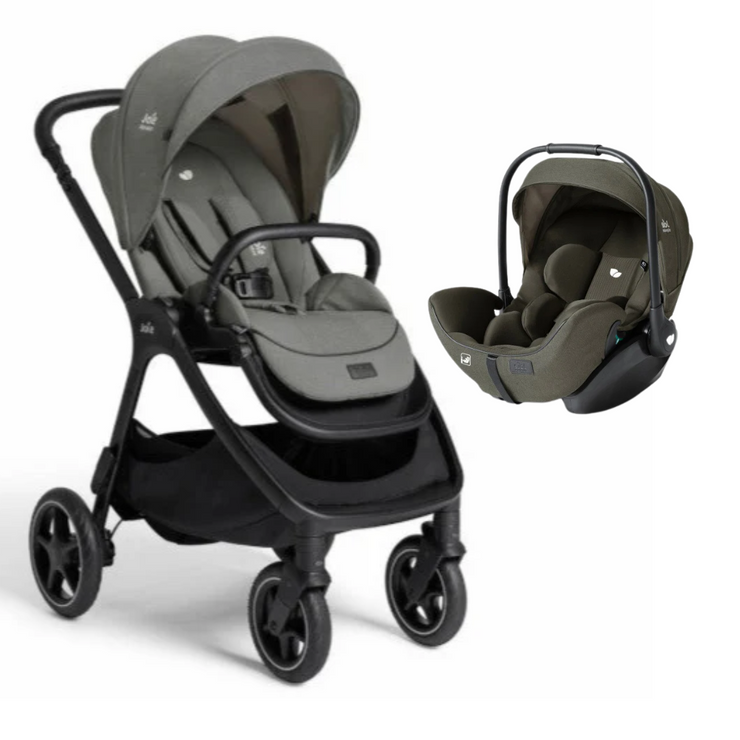 Poussette Duo Finiti + i-Level Pro - Evergreen - Mode Bébé Claye