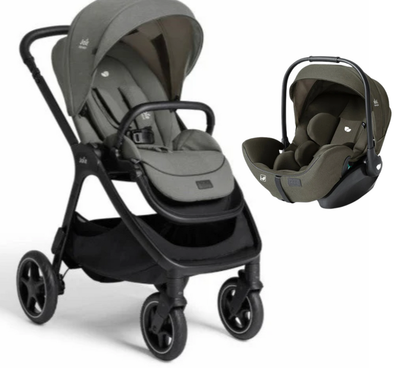 Poussette Duo Finiti + i-Level Pro - Evergreen - Mode Bébé Claye