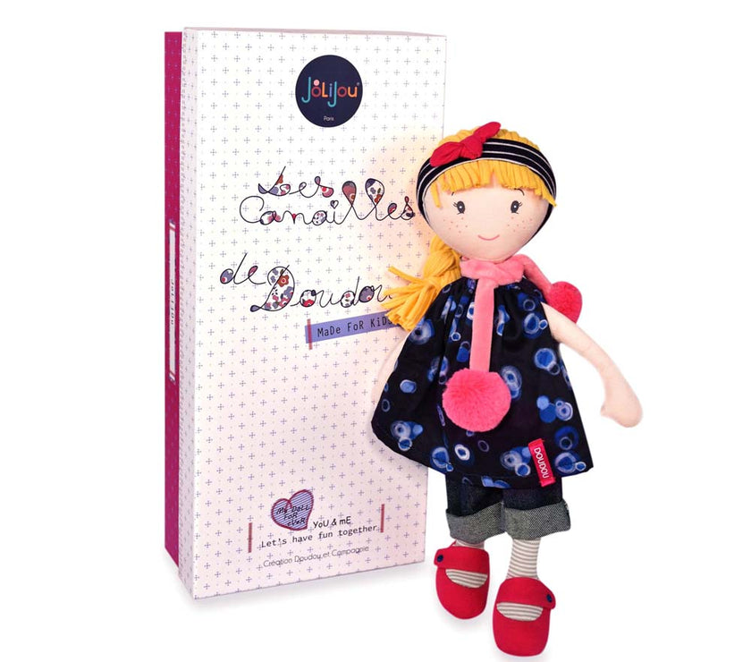 Poupée de chiffon - Les Canailles de Doudou - Lulubelle - 36 cm - Mode Bébé Claye