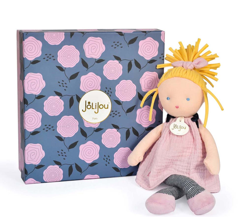 Poupée de chiffon- Les Doucettes - Inès - 30 cm - Mode Bébé Claye
