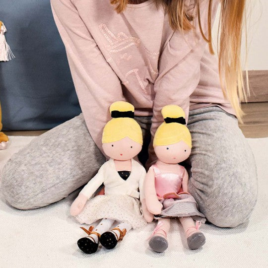 Poupée en tissu danseuse - Anais, ma petite ballerine - 35 cm - Mode Bébé Claye
