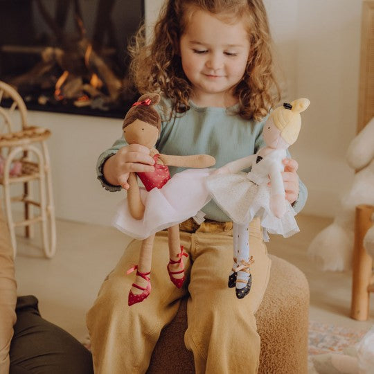 Poupée en tissu danseuse - Anais, ma petite ballerine - 35 cm - Mode Bébé Claye