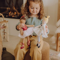 Poupée en tissu danseuse - Anais, ma petite ballerine - 35 cm - Mode Bébé Claye